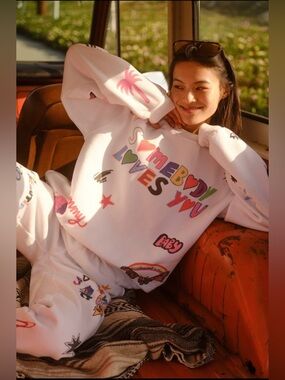 The Mayfair Group x @iscreamcolour Somebody Loves You Set Crewneck M/L Pants S/M